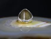 Vtg Navajo Cast Ring w/Replaced Bisbee Turquoise c.1950～