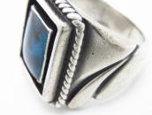 【Fred Thompson】Navajo Replaced Bisbee Turquoise Ring c.1950～