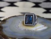 【Fred Thompson】Navajo Replaced Bisbee Turquoise Ring c.1950～