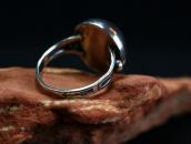 Antique "Navajo Pearl" Face Silver Tourist Ring  c.1940