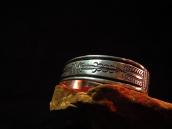 Antique Thunderbird Stamped Ingot Cuff  c.1930