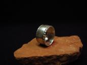 Greg Lewis Acoma 19th century Style Ingot Silver Ring JP17