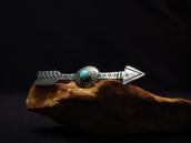 Atq 【Ganscraft】 Arrow Shape Stamped Silver Pin w/TQ  c.1930～