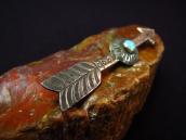 Atq 【Ganscraft】 Arrow Shape Stamped Silver Pin w/TQ  c.1930～