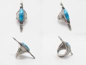 Vintage Pueblo/Navajo Statement Ring w/GemTurquoise c.1955～