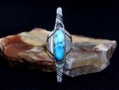 Vintage Pueblo/Navajo Statement Ring w/GemTurquoise c.1955～