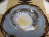 Antique Navajo 『ON BOOK』 卍&Arrows Stamped Silver Cuff c.1930