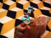 Vintage Zuni 【Donald】 Channel Inlay Silver Ring  c.1970