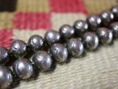 Vtg Navajo Heavy Naja Necklace w/NevadaBlue Turquoise c.1950