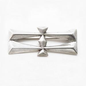 Attr. to【NAVAJO GUILD】Casted Bow Shape Silver Pin  c.1940～