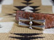 Attr. to【NAVAJO GUILD】Casted Bow Shape Silver Pin  c.1940～