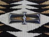 Attr. to【NAVAJO GUILD】Casted Bow Shape Silver Pin  c.1940～