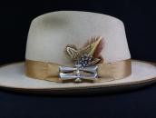 Attr. to【NAVAJO GUILD】Casted Bow Shape Silver Pin  c.1940～