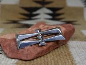 Attr. to【NAVAJO GUILD】Casted Bow Shape Silver Pin  c.1940～