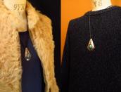 【Robert Lomadapki】 Hopi Shadowbox Pendant Necklace  c.1980～