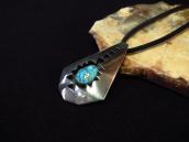 【Robert Lomadapki】 Hopi Shadowbox Pendant Necklace  c.1980～