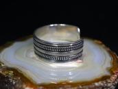 【NAVAJO GUILD】Vintage Chisele Heavy Ingot Silver Cuff c.1950