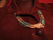OLDPAWN Santo Domingo 7strand Heishi Necklace  c.1980～