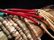 OLDPAWN Santo Domingo 7strand Heishi Necklace  c.1980～