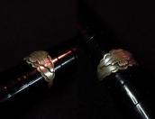 Antique Thunderbird Patched Silver Tourist Ring c.1930～