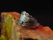Antique Thunderbird Patched Silver Tourist Ring c.1930～