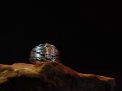 Antique Thunderbird Patched Silver Tourist Ring c.1930～
