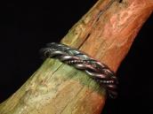 OLDPAWN Twisted Silver Wire Cuff Bracelet  c.1970～