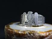 Atq Navajo/Pueblo T-bird Applique Ingot Silver Cuff c.1920～