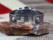 Atq Navajo/Pueblo T-bird Applique Ingot Silver Cuff c.1920～