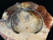 Atq Navajo/Pueblo T-bird Applique Ingot Silver Cuff c.1920～