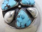 【Frank Patania Sr.】Wheel Shape Pin w/ThreeTurquoise  c.1945～