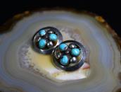 【Frank Patania Sr.】Clip On Earrings w/Turquoise  c.1945～