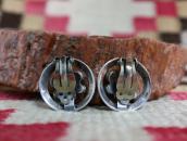 【Frank Patania Sr.】Clip On Earrings w/Turquoise  c.1945～