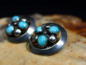 【Frank Patania Sr.】Clip On Earrings w/Turquoise  c.1945～