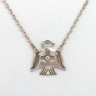 Vtg 【BELL TRADING POST】 T-bird Small Fob Necklace  c.1950～