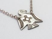 Vtg 【BELL TRADING POST】 T-bird Small Fob Necklace  c.1950～