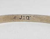 【Joe H. Quintana】 Vintage Ingot Silver Narrow Cuff Bracelet
