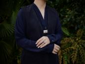 Antique Navajo Stamped Silver Pill Box w/TQ Necklace c.1930～