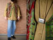 Antique Navajo Stamped Silver Pill Box w/TQ Necklace c.1930～