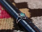 Atq Stamped Arrowhead Face Small Tourist Ring w/TQ  c.1935～