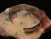 【Victor Coochwytewa】 Hopi Overlay Cuff Bracelet  c.1960  2