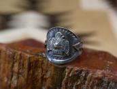 Atq Thunderbird & Arrows Applique Cigar Band Ring  c.1930～