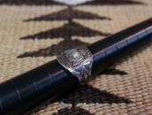 Atq Thunderbird & Arrows Applique Cigar Band Ring  c.1930～