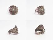 Atq Thunderbird & Arrows Applique Cigar Band Ring  c.1930～