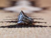 Atq Thunderbird & Arrows Applique Cigar Band Ring  c.1930～