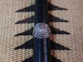 Atq Thunderbird & Arrows Applique Cigar Band Ring  c.1930～