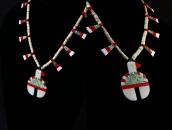 Atq Kewa Naja Shape Thunderbird/Batterybird Necklace c.1940～