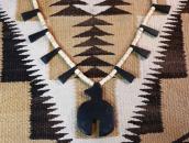 Atq Kiwa Naja Shape Thunderbird/Batterybird Necklace c.1940～
