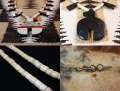 Atq Kewa Naja Shape Thunderbird/Batterybird Necklace c.1940～