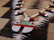 Atq Kewa Naja Shape Thunderbird/Batterybird Necklace c.1940～